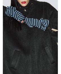 jouetie | ボーダーアームウォーマー(アームカバー)