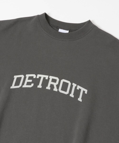 URBAN RESEARCH DOORS(アーバンリサーチドアーズ)の「『別注』CHAMPION×DOORS SWEAT SHORT-SLEEVE SHIRTS(スウェット・レディース・OATMEAL/GRAY/OFFBLACK/DARKBLUE・One)」の8枚目の写真