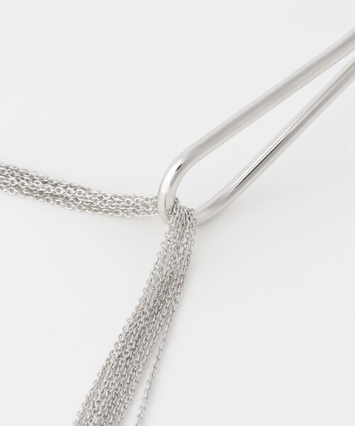 KBF（ケイビーエフ）の「ロングチェーンチョーカー（ネックレス・レディース・SILVER/GOLD・one）」の8枚目の写真