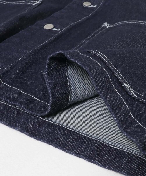 URBAN RESEARCH DOORS（アーバンリサーチドアーズ）の「FORK&SPOON　JFデニムノーカラージャケット（デニムジャケット・メンズ・ONEWASH/USED・4/5）」の14枚目の写真