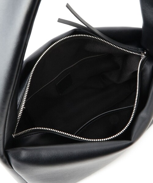 ADAM ET ROPE'(アダムエロペ)の「【WEB限定】スプリットレザーHOBOバッグ(ハンドバッグ・レディース・ブラック/ベージュ・F)」の18枚目の写真