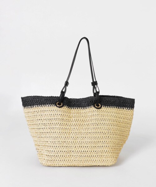 THE GOODLAND MARKET（ザグッドランドマーケット）の「SHIRALEAH　SYRACUSE TOTE（トートバッグ・レディース・PINK/BLACK/GREEN・one）」の7枚目の写真