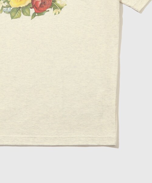 ADAM ET ROPE'（アダムエロペ）の「【TENDER PERSON/テンダー パーソン】FLOWER GARDEN TEE（Tシャツ/カットソー・メンズ・スミクロ/ライトグレー・1/2）」の10枚目の写真
