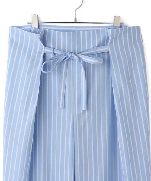 ADAM ET ROPE'（アダムエロペ）の「【EMOELLE】サマーウールイージースラックス（スラックス・レディース・ブルー系・36/38）」の9枚目の写真