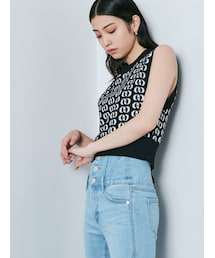 EMODA | モノグラムフィットタンクトップ(タンクトップ)