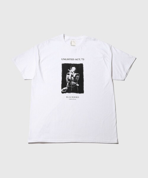 ADAM ET ROPE'(アダムエロペ)の「【BLACKBIRD/ブラックバード】short sleeve cutsewn 07(Tシャツ/カットソー・メンズ・ブラック/ホワイト・0/1/2)」の1枚目の写真