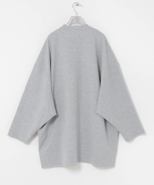 URBAN RESEARCH（アーバンリサーチ）の「Studio Doe　OVERSIZED SWEATSHIRTS ONE-PIECE（ワンピース・レディース・WHITE/GREY・S）」の9枚目の写真
