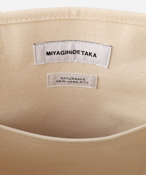 Saturdays NYC（サタデーズ ニューヨークシティ ）の「MIYAGIHIDETAKA x Saturdays NYC Bandana Slash Tote bag（トートバッグ・レディース・ブラック/レッド・F）」の11枚目の写真