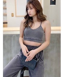 GYDA | 【SETUP着用可】PROCESSINGクロスビスチェ(キャミソール)