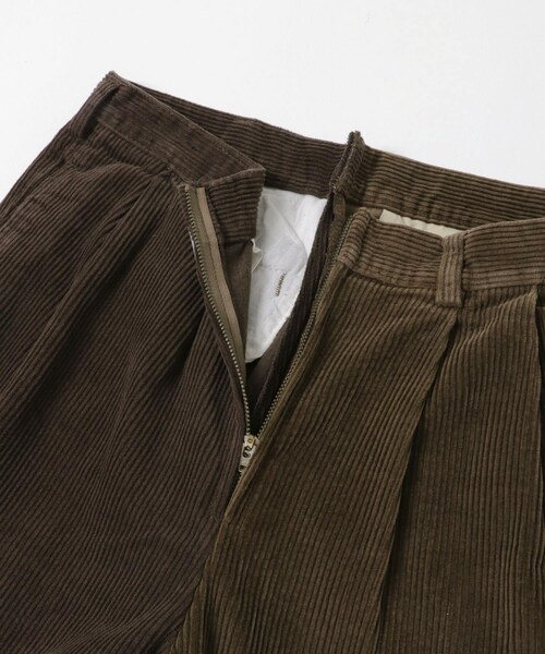 THE GOODLAND MARKET（ザグッドランドマーケット）の「77circa　make gobelin cutback hem flare corduroy trousers（その他パンツ・レディース・brown1/brown2/brown3・30）」の10枚目の写真