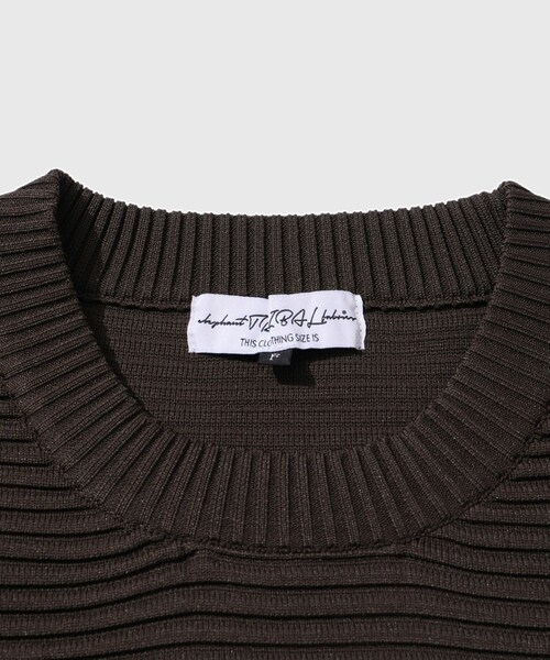 ADAM ET ROPE'(アダムエロペ)の「【elephant TRIBAL fabrics/エレファントトライバルファブリクス】Modern Command Knit(ニット/セーター・メンズ・ブラック/ダークブラウン・F)」の9枚目の写真