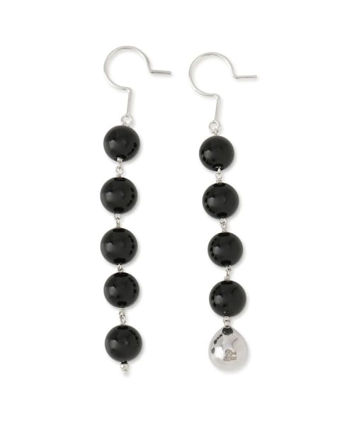 ADAM ET ROPE'(アダムエロペ)の「【Rieuk(リューク)】別注Pierce(ピアス(両耳用)・レディース・ブラック/その他・F)」の1枚目の写真