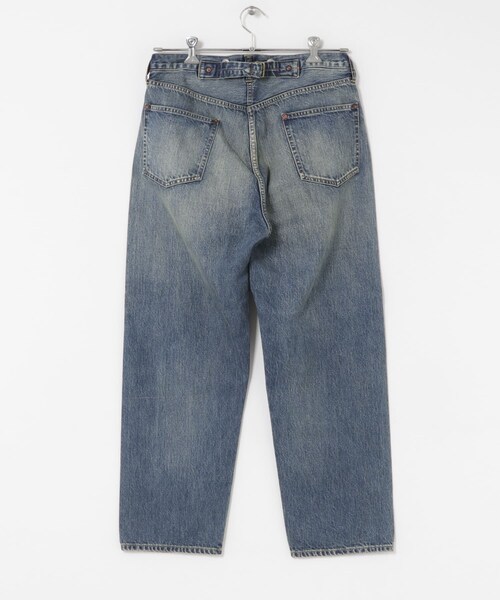 URBAN RESEARCH（アーバンリサーチ）の「A PRESSE　No.22 Washed Wide Denim Pants（デニムパンツ・メンズ・INDIGO・30-30/32-30/34-30/36-30）」の9枚目の写真