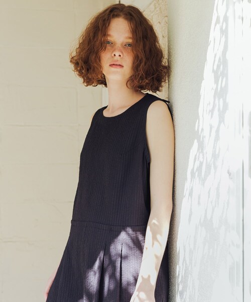 URBAN RESEARCH(アーバンリサーチ)の「『吸水速乾/UVカット』『別注』THOUSAND MILE×URBAN RESEARCH SLEEVELESS ALL IN ONE(つなぎ/オールインワン・レディース・BLACK/NAVYSTRIPE・M/L)」の16枚目の写真