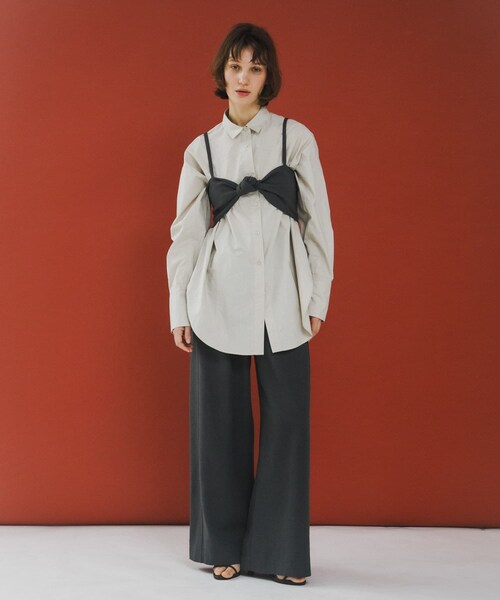 LAATO（ラート）の「wide easy trousers（その他パンツ・レディース・シャドウ/クリーム・Free/TALL）」の14枚目の写真