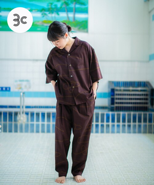 URBAN RESEARCH(アーバンリサーチ)の「SENTO-GRASHI 「ゆ」 pants (Tapered)(その他パンツ・メンズ・BRN×Y.BRN/BLU×L.BLU・M/L/L/XL)」の6枚目の写真