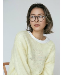 Ungrid | 細フレーム伊達メガネ(メガネ)