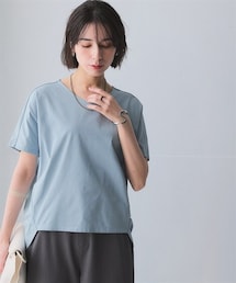 nissen | マルチドライカットソーVネックコクーンゆるシルエットプルオーバー（水陸両用・接触冷感・UVカット・吸汗速乾）＜大きいサイズ有＞(Tシャツ/カットソー)