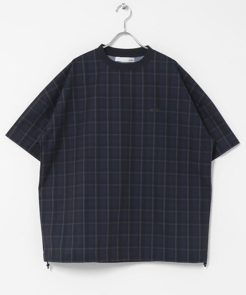 URBAN RESEARCH Sonny Label（アーバンリサーチサニーレーベル）の「OOPS　チェック柄Tシャツ（シャツ/ブラウス・メンズ・GREEN/BLUE・M/L/XL）」の22枚目の写真