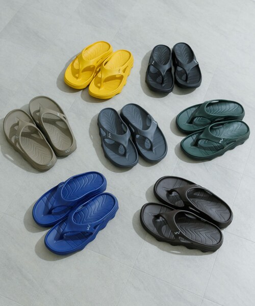 URBAN RESEARCH(アーバンリサーチ)の「DOUBLEU RIVA(サンダル・メンズ・Black/Carbone/C Brown/DO Green/Yellow/Sodalite/Khaki・40/41/42)」の9枚目の写真