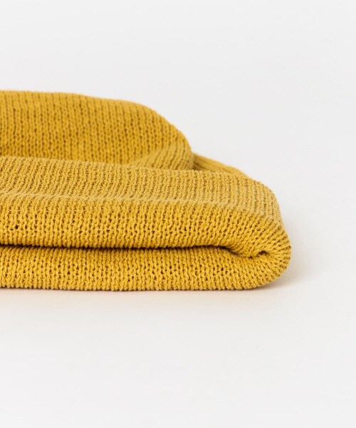 URBAN RESEARCH DOORS（アーバンリサーチドアーズ）の「KIJIMA TAKAYUKI　POLY WASHI BIG WATCH CAP（ニットキャップ/ビーニー・メンズ・BLACK/GRAY/MUSTARD・One）」の12枚目の写真