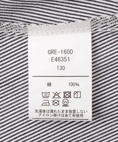 ROPE' PICNIC(ロペピクニック)の「【KIDS/キッズ】コードレーンシャツワンピース(シャツワンピース・キッズ・ブラック系/サックス・120/130/140/150)」の17枚目の写真