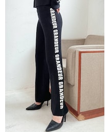 GYDA | 【SETUP着用可】GRANDEURジャガード リブニットパンツ(その他パンツ)