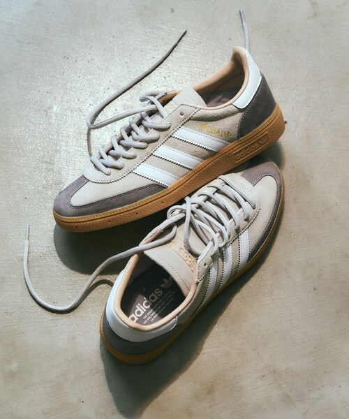 ADAM ET ROPE'(アダムエロペ)の「【adidas Originals for ADAM ET ROPE'】HANDBALL SPEZIAL(スニーカー・メンズ・ライトグレー・25.5/26.0/26.5/27.0/27.5/28.0/28.5/29.0/30.0)」の16枚目の写真