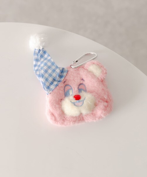 SMELLY（スメリー）の「『WEB/一部店舗限定』NEONMOON　Sleepy Teddy Pouch（ポーチ・レディース・MNT/PNK/PPL/BRN/IVO・-）」の6枚目の写真