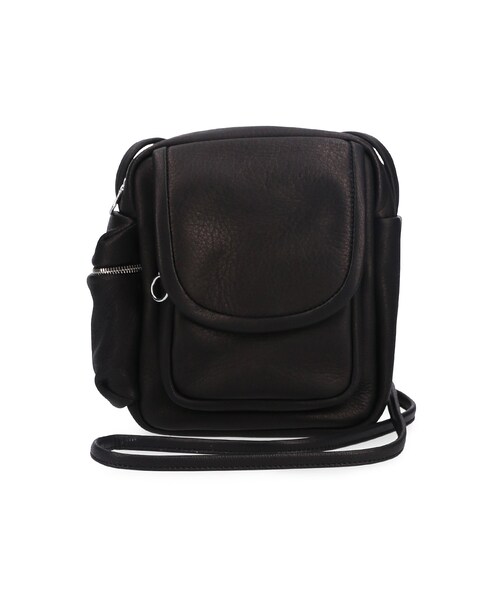 ADAM ET ROPE'(アダムエロペ)の「【Aeta】SHOULDER POUCH(ショルダーバッグ・メンズ・ブラック・F)」の1枚目の写真