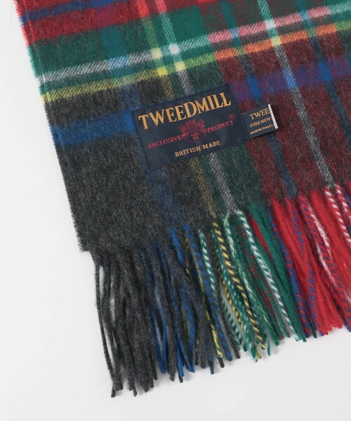 URBAN RESEARCH DOORS(アーバンリサーチドアーズ)の「『一部別注カラー』TWEED MILL Lambswool Stole(マフラー・レディース・Scone CHK/BLU/GRN/CHOCOLATE/McKeller/別注C/GRY/別注T/CHK・Free)」の11枚目の写真