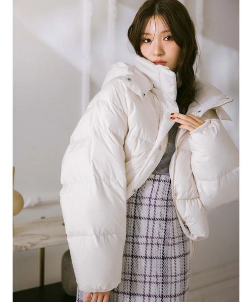 MERCURYDUO（マーキュリーデュオ）の「2WAYフード付アライドショート