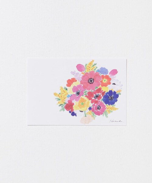 URBAN RESEARCH（アーバンリサーチ）の「はるかぜ染色工房　ポストカード（その他雑貨・メンズ・スズラン/野葡萄/カモミール/ミモザの花束/アネモネの花束/オリーブ/スミレ/ミモザグレー・-）」の11枚目の写真