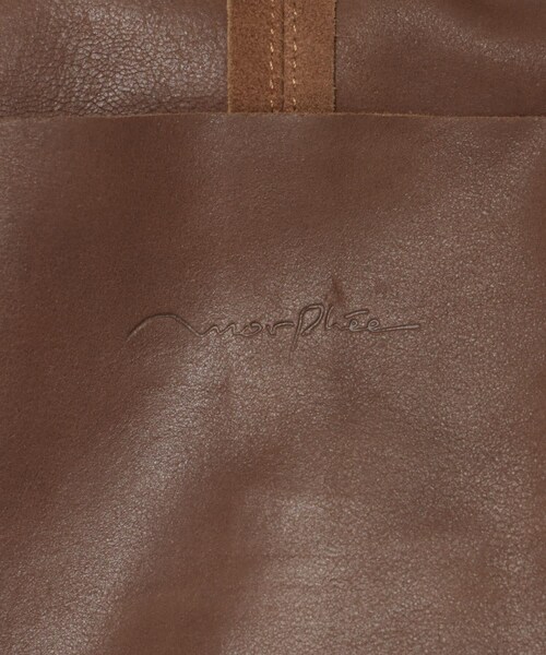 URBAN RESEARCH(アーバンリサーチ)の「Morphee 3WAY MEDIUM TOTE(トートバッグ・メンズ・SUEDE BR・ML)」の8枚目の写真
