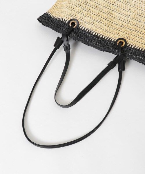 THE GOODLAND MARKET（ザグッドランドマーケット）の「SHIRALEAH　SYRACUSE TOTE（トートバッグ・レディース・PINK/BLACK/GREEN・one）」の9枚目の写真