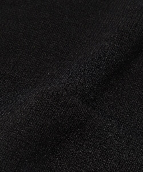 ADAM ET ROPE'（アダムエロペ）の「【RASSVET/ラスべート】RASSVET LOGO BEANIE（ニットキャップ/ビーニー・メンズ・ブラック/グリーン・F）」の9枚目の写真