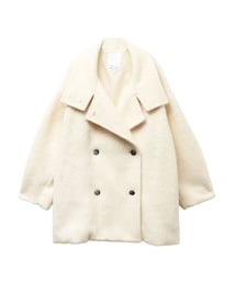 ELENDEEK | STAND COLLAR SHORT CT(チェスターコート)