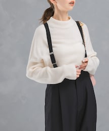 URBAN RESEARCH ROSSO | ショートハイネックホールニット(ニット/セーター)