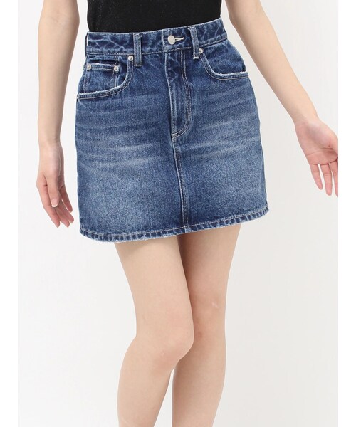 EVRIS（エヴリス）の「マイクロミニデニムスカート（デニムスカート・レディース・インディゴ/ベージュ・S/M）」の20枚目の写真