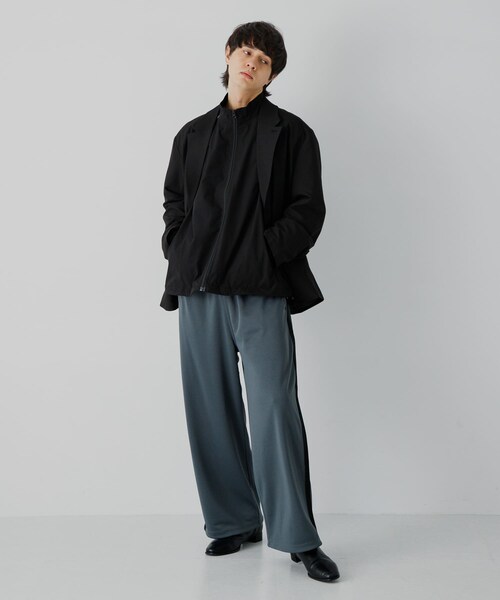 SENSE OF PLACE by URBAN RESEARCH(センスオブプレイスバイアーバンリサーチ)の「『セットアップ対応』シングルルーズジャケット(テーラードジャケット・メンズ・GRAY/BLACK/R.BROWN・M/L)」の21枚目の写真