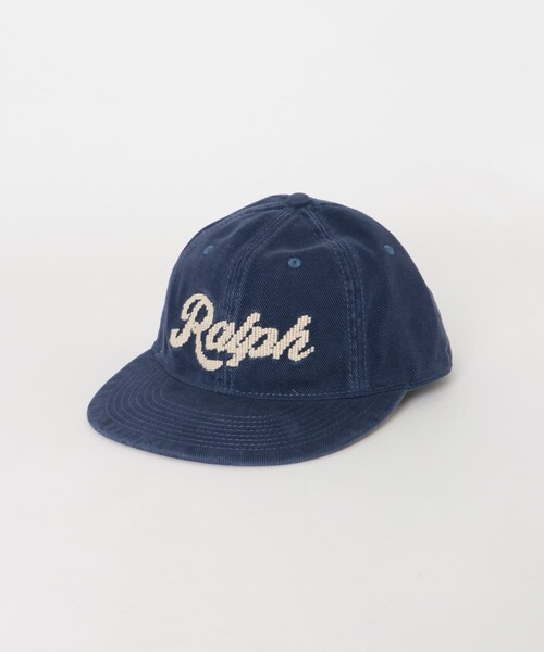 URBAN RESEARCH Sonny Label（アーバンリサーチサニーレーベル）の「POLO RALPH LAUREN　ラルフローレン WOVEN-CAP（キャップ・メンズ・NAVY/RED・One）」の4枚目の写真