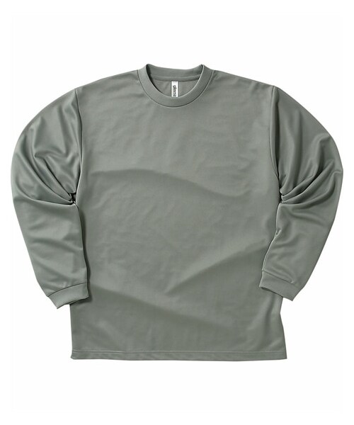 nissen（ニッセン）の「裏面メッシュ長袖クルーネックＴシャツ（Tシャツ/カットソー・メンズ・ホワイト/グレー/ブラック/ロイヤルブルー/ネイビー/バーガンディ/アーミーグリーン/ダークグレー・S/M/L/LL/3L/4L/5L/6L/7L）」の3枚目の写真