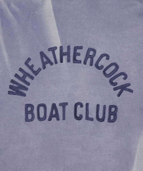 ADAM ET ROPE'(アダムエロペ)の「【BOWWOW/バウワウ】BOAT CLUB TEE AGING(Tシャツ/カットソー・メンズ・ネイビー・L/M/XL)」の10枚目の写真