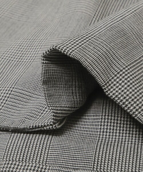 URBAN RESEARCH（アーバンリサーチ）の「new basic　HIGH TWIST WOOL W JACKET（テーラードジャケット・メンズ・BLACK/CHECK・M/L/XL）」の14枚目の写真