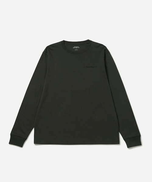 Saturdays NYC（サタデーズ ニューヨークシティ ）の「Script Emb LS Tee（Tシャツ/カットソー・レディース・ブラック/ブラック系/ホワイト/ラベンダー・L/M/S/XL/XS）」の19枚目の写真