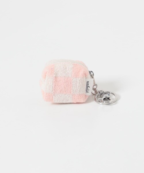 KBF（ケイビーエフ）の「UNFOLD　Mini terry pouch keyring（ポーチ・レディース・NAVY/BLUE BUR/PINK・Free）」の3枚目の写真