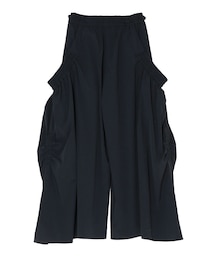 UN3D. | ROUND GATHER WIDE PT【セットアップ着用可能】(その他パンツ)