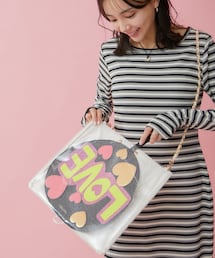 VIS | 【VIS×WILLER】キルティングうちわケース【J'aDoRe JUN ONLINE/一部店舗限定】(ショルダーバッグ)