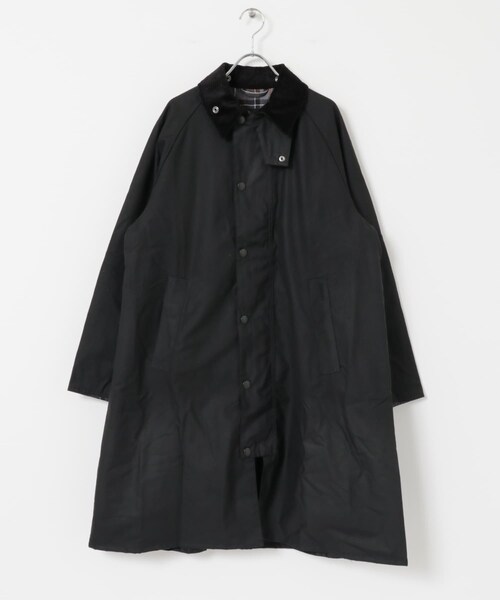 URBAN RESEARCH（アーバンリサーチ）の「Barbour　MODIFIED EXMOOR WAX COAT（テーラードジャケット・レディース・SAGE/BLACK・36/38）」の14枚目の写真