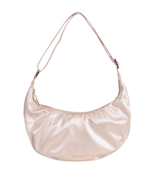 MERCURYDUO（マーキュリーデュオ）の「ハーフムーンショルダーBAG（ハンドバッグ・レディース・オフホワイト/ブラック/ピンク/アイスブルー/ラベンダー・F）」の9枚目の写真